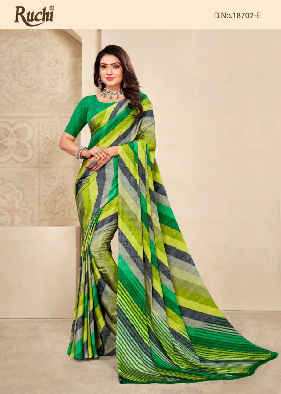 Vivanta Silk 19 By Ruchi Printed Daily Wear Sarees Catalog
